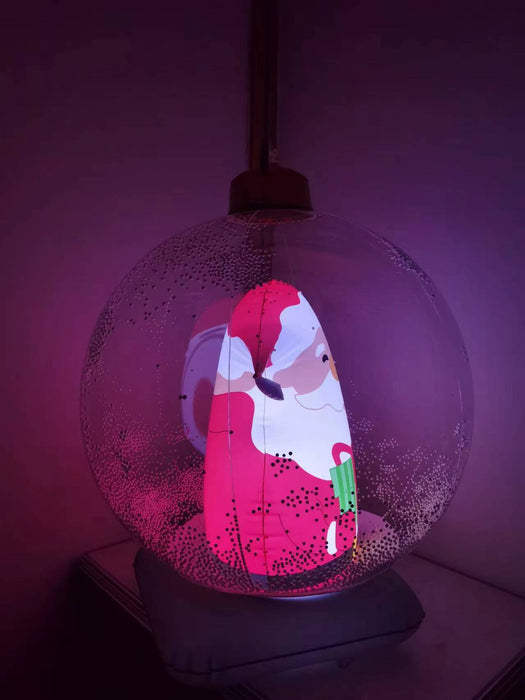 Artisanat suspendu de boule de Noël gonflable