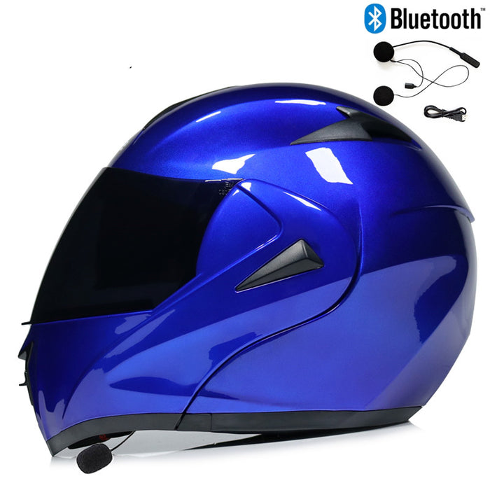 Capacete Bluetooth Masculino para Motocicleta Elétrica Capacete Elétrico