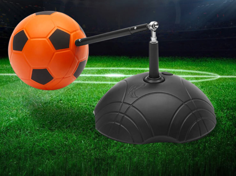 Soccer Trainer Equipment Portable Football Exercise Kit Kick Skill Pass Dribbling Ability Training