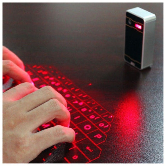 Drahtlose Bluetooth-Lasertastatur