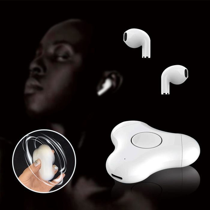 Novo multifuncional fone de ouvido fidget spinner bluetooth dedo giroscópio na orelha fone de ouvido bluetooth