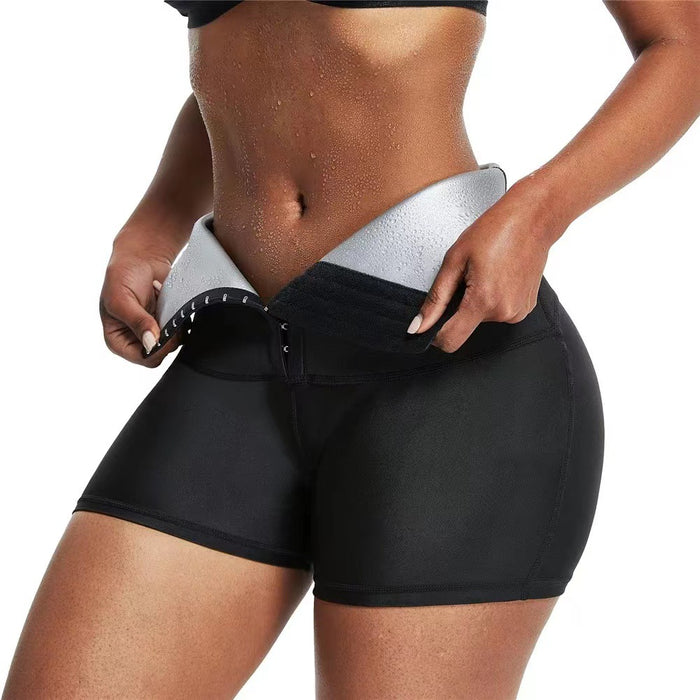 Pantaloni dimagranti Vita Trainer Shapewear Pancia Calda Termo Leggings per il Sudore Allenamento Fitness Pantaloni per Sauna del Sudore Body Shaper