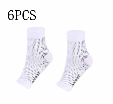 Hommes femmes Anti Fatigue Compression pied manchon pied cheville chaussettes de Compression