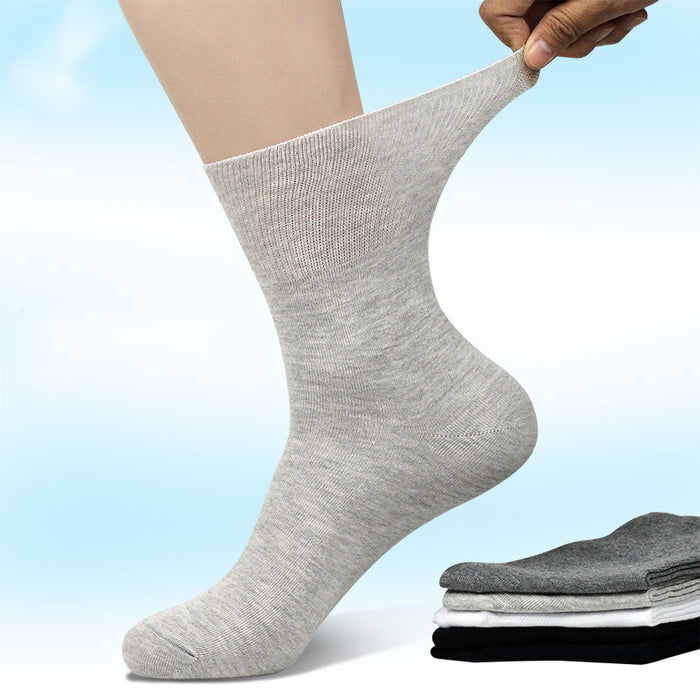 Chaussettes amples et fines en coton pour hommes, printemps-été