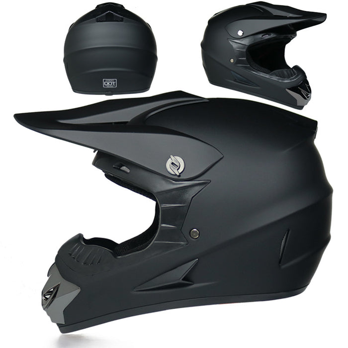 Casque tout-terrain moto petit casque tout-terrain