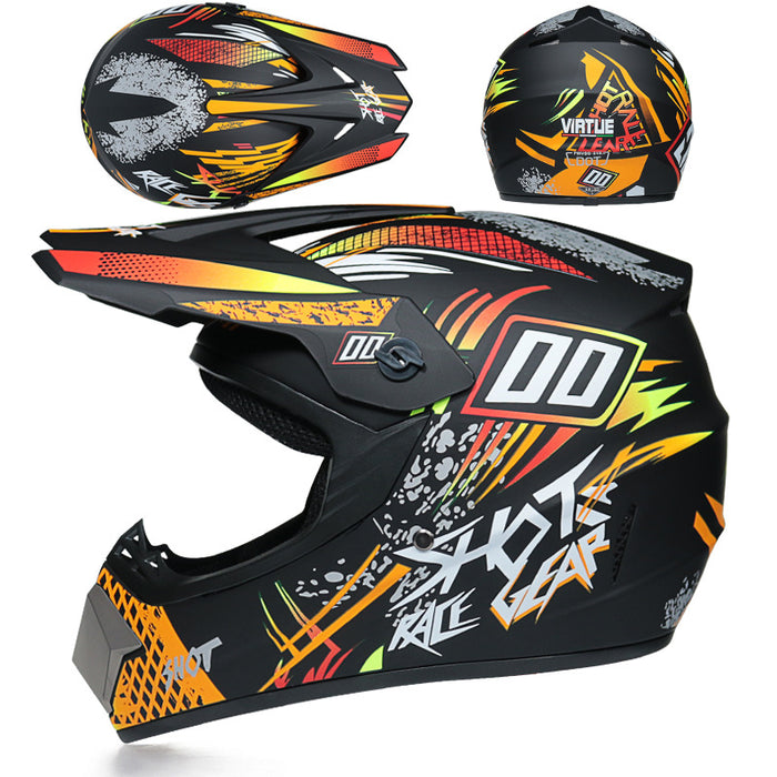 Capacete off-road para motocicleta Capacete off-road pequeno