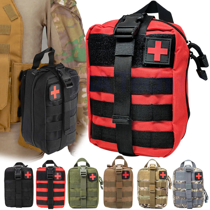 Kit di pronto soccorso tattico Marsupio Emergenza Viaggio Sopravvivenza Borsa di salvataggio Borsa da campeggio impermeabile Borsa di pronto soccorso