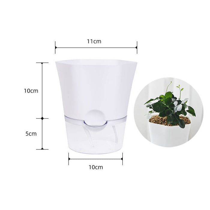 Self-absorbing Hydroponic Plastic Flower Pot