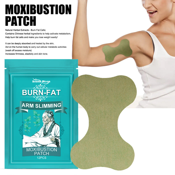 Thin Arm Patch Weight Loss Stickers Cellulite Removal Fat Burning Slimming Body Massage Shaping Care Herbal Plaster