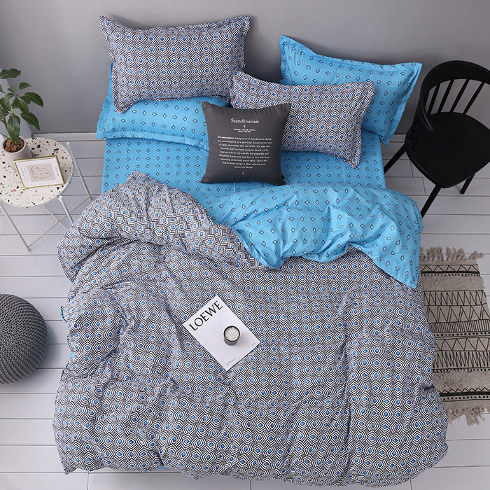 Four-piece bed linen for home textiles with high sales value