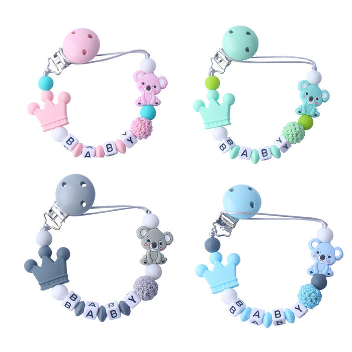 Baby items pacifier clip