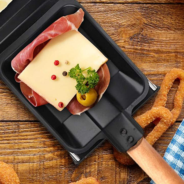 Käseschmelzer Raclette-Grill Antihaft-Raclette-Grill-Set Mini-Käse