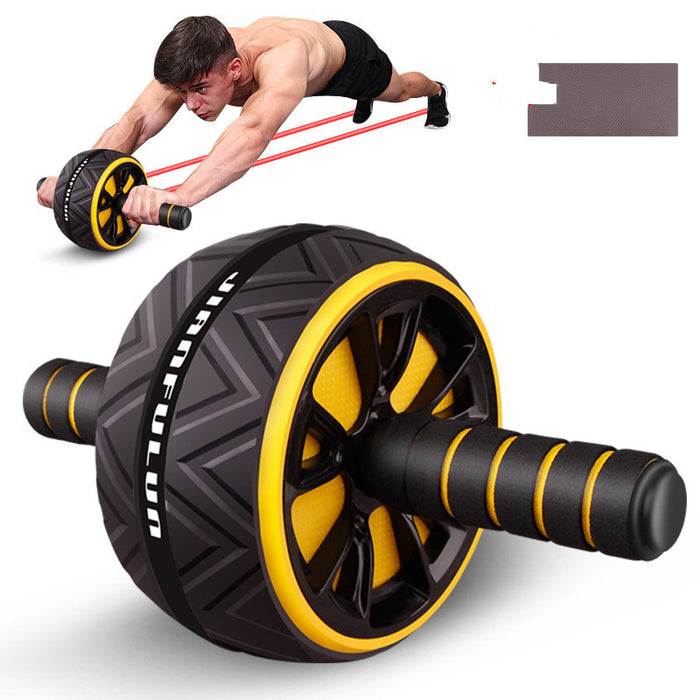 Abdominal Muscle Mute Abdominal Fitness Equipment Exercise Fitness Weight Loss Fitness Wheel for Men and Women