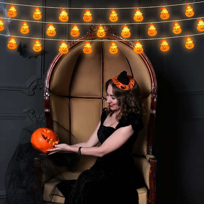 Home Decor LED Pumpkin Fairy Lights Halloween Fairy Lights