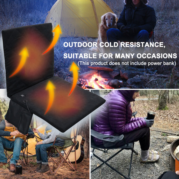 Outdoor Portable Camping Warm Heated Camping Cushion