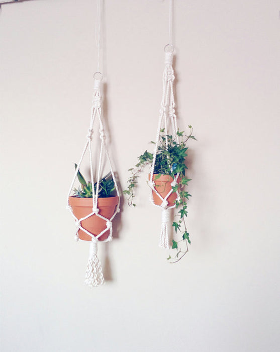 Hanging planter, macrame plant hanger